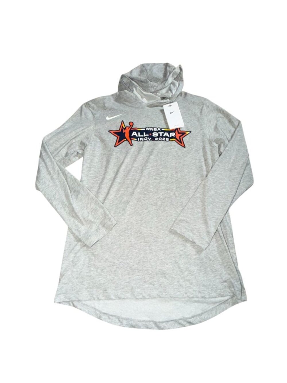 NWT Nike WNBA All Star Game 2025 Indy Hooded Long Sleeve Shirt-M-NWT